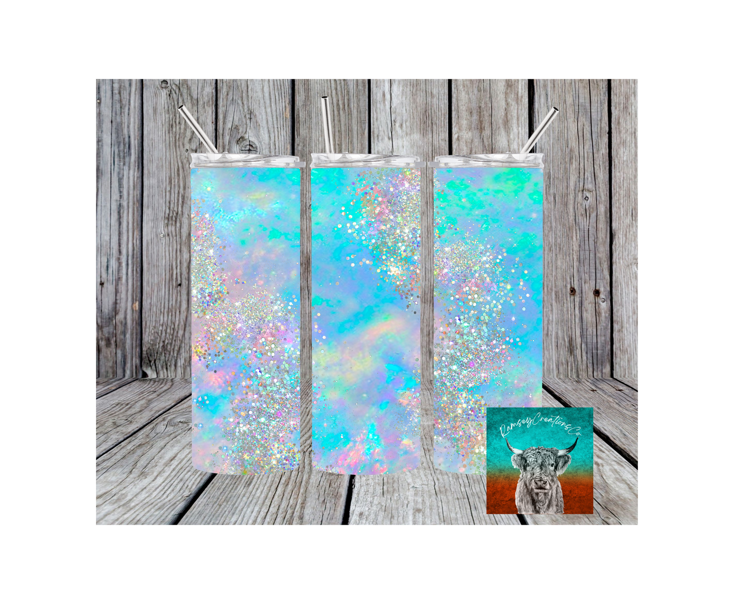 Colorful Sparkle Tumbler