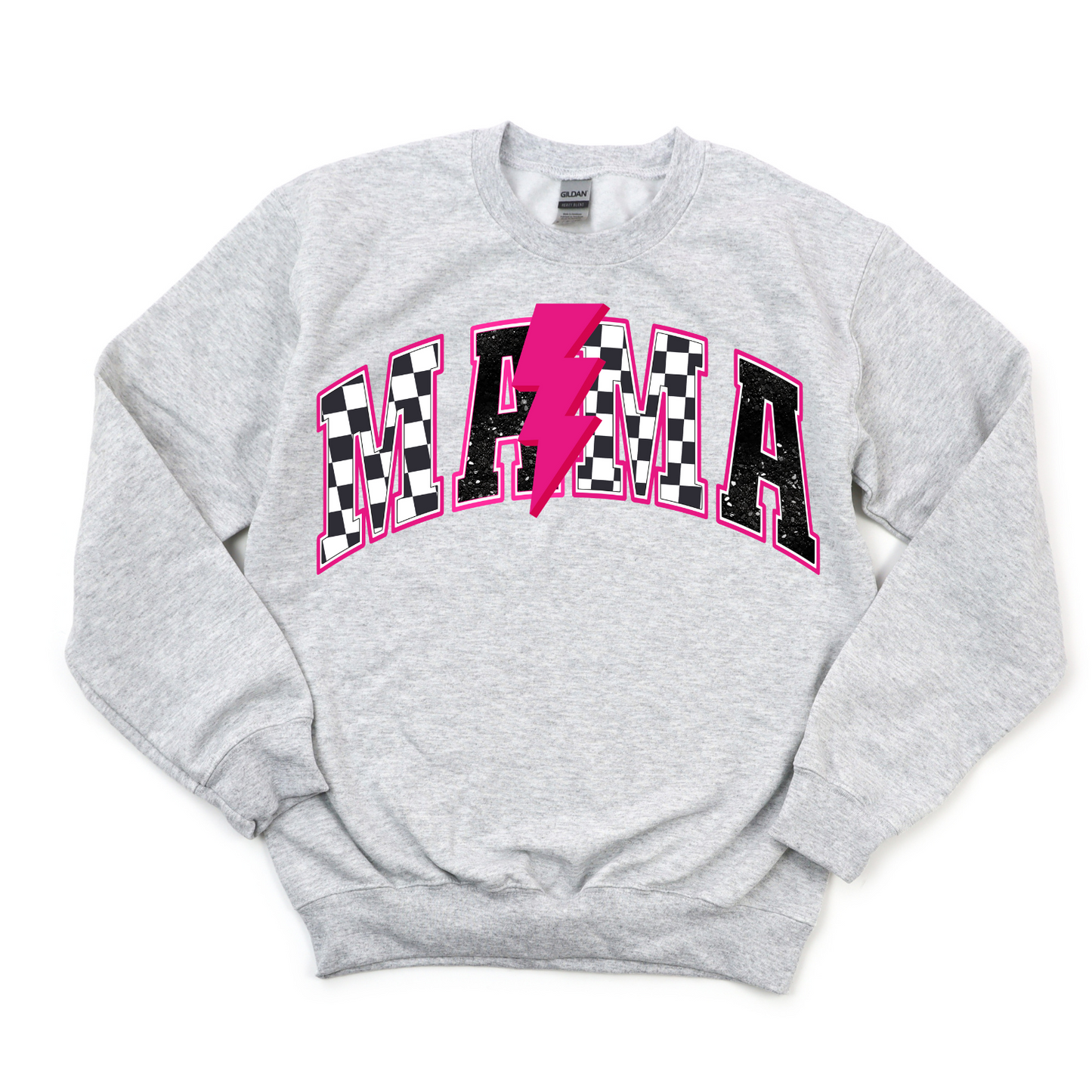 Hot Pink Checkered Mama