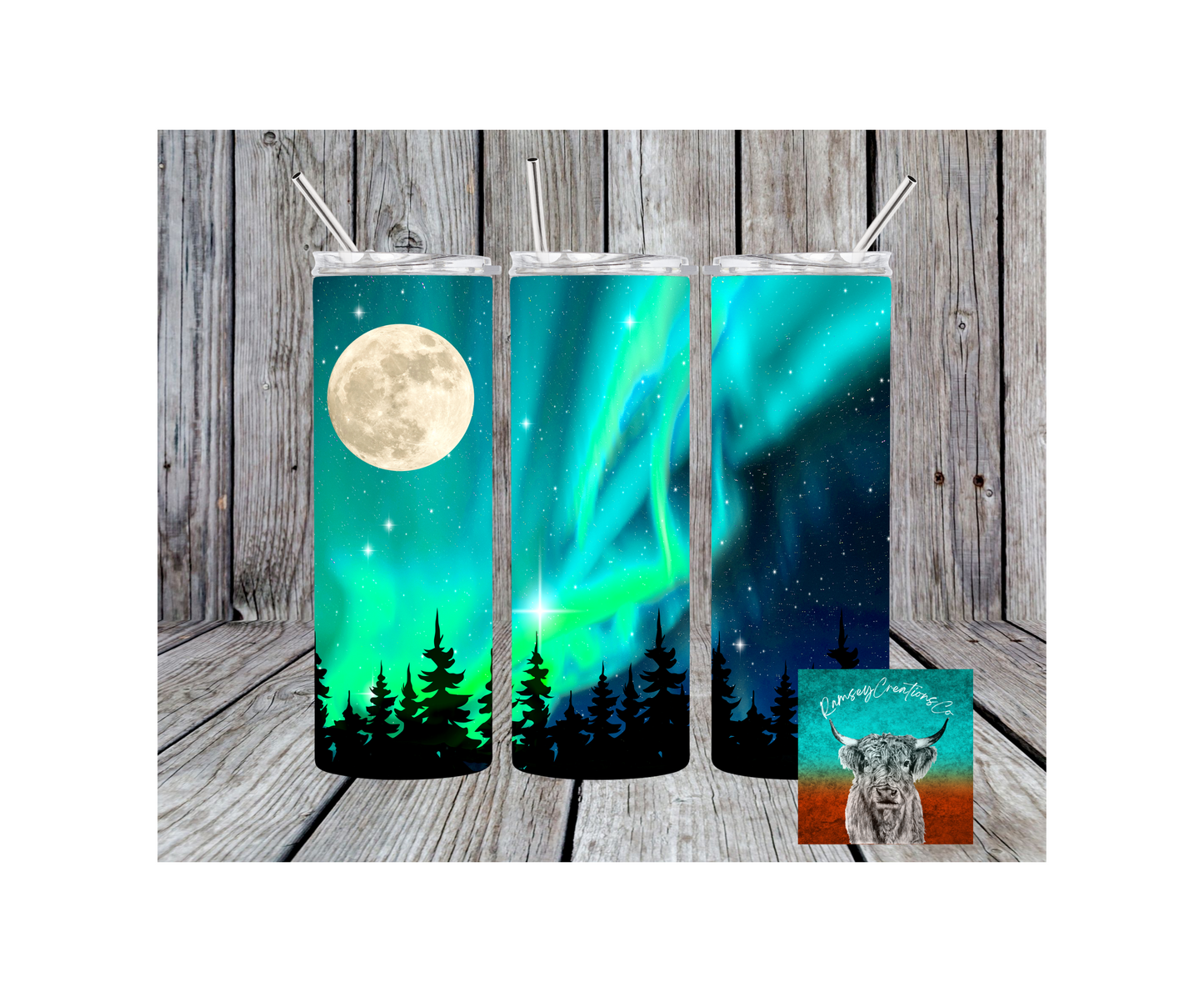 Northern Lights Tumbler
