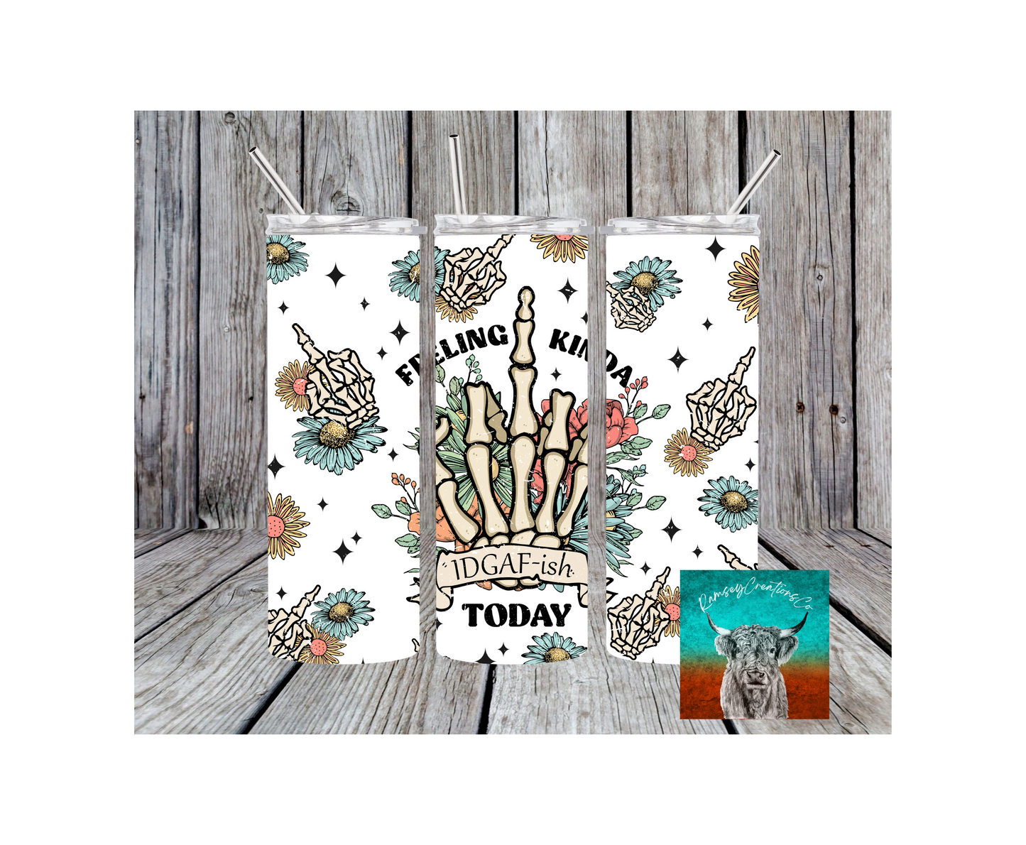 Feeling IDGAF-ish Tumbler