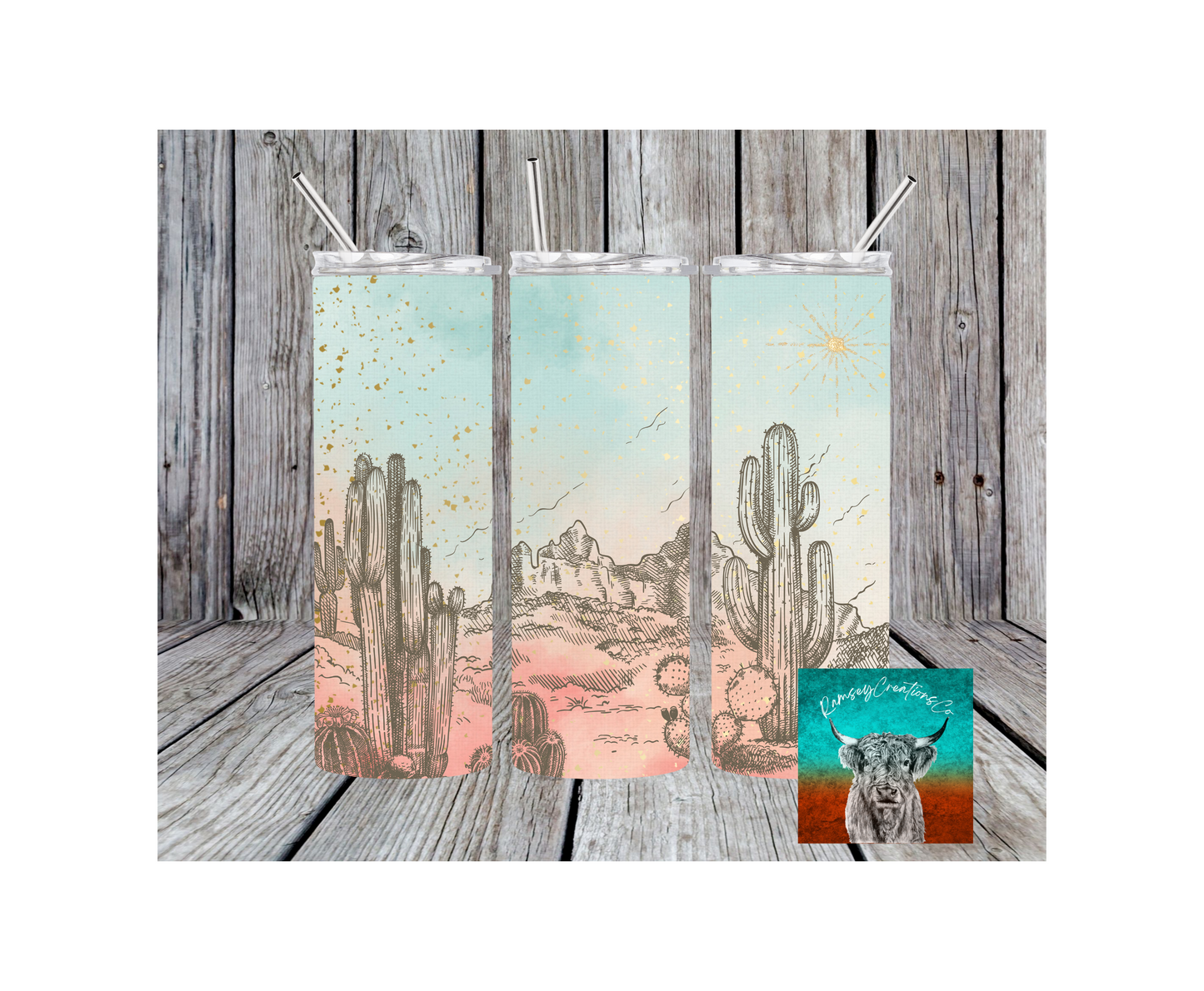 Boho Desert Tumbler