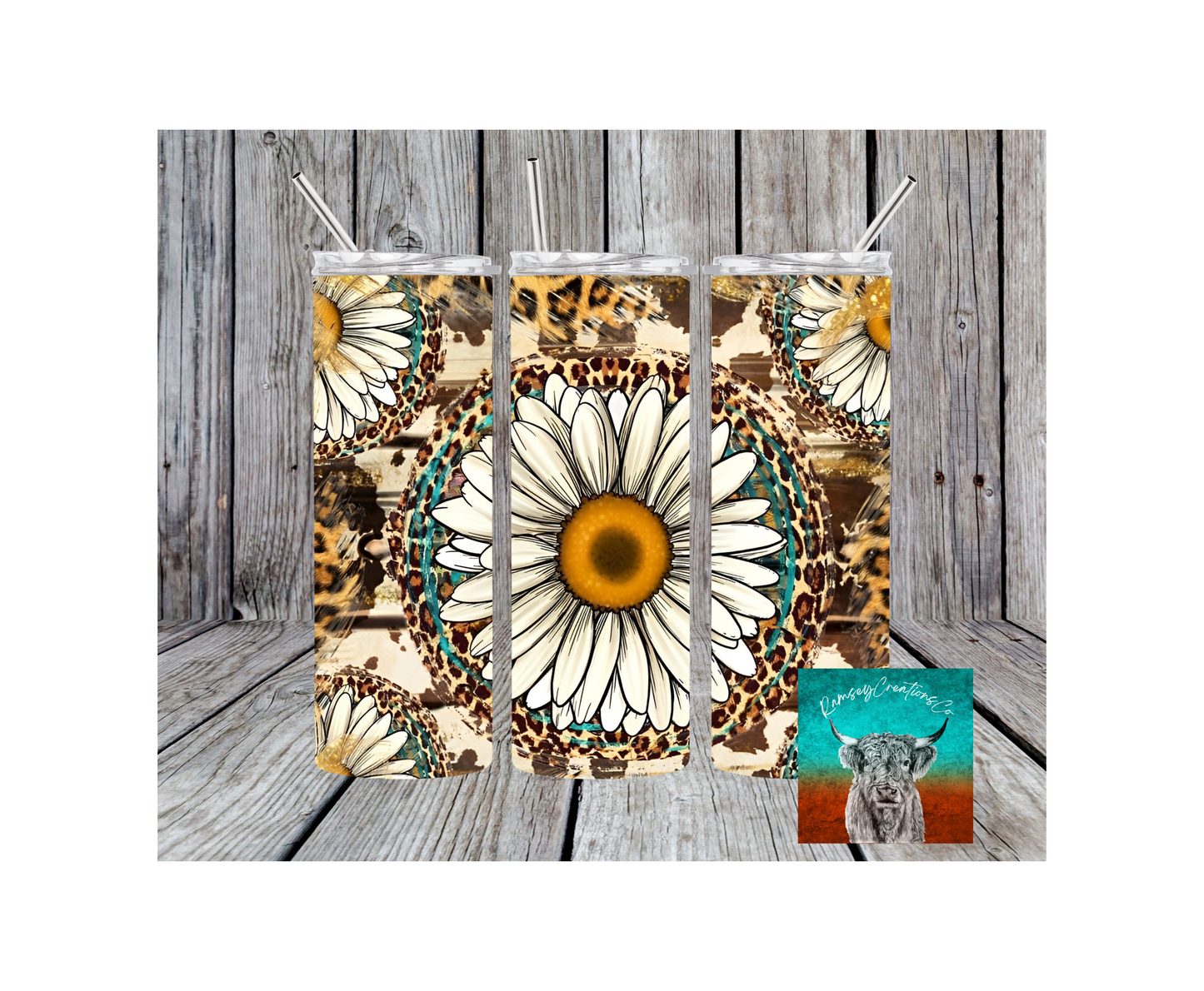 Western Daisy Tumbler