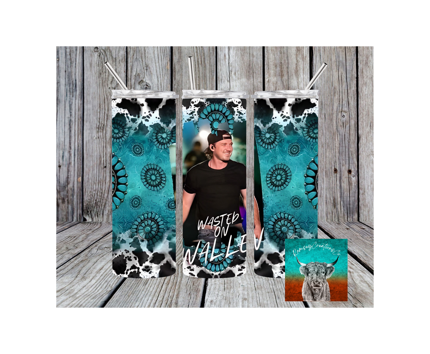 MW Turquoise Tumbler