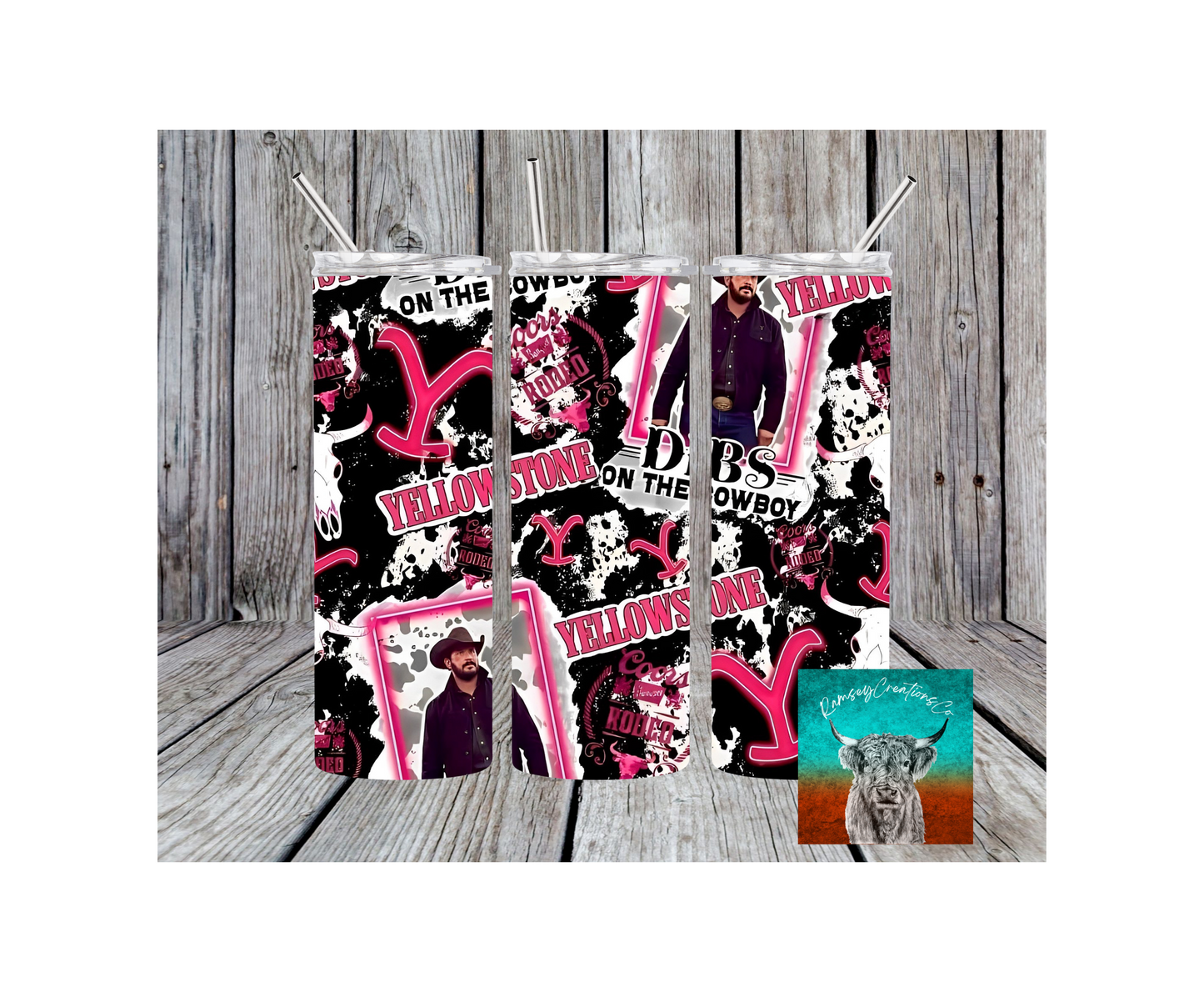 Pink YW Rip Tumbler