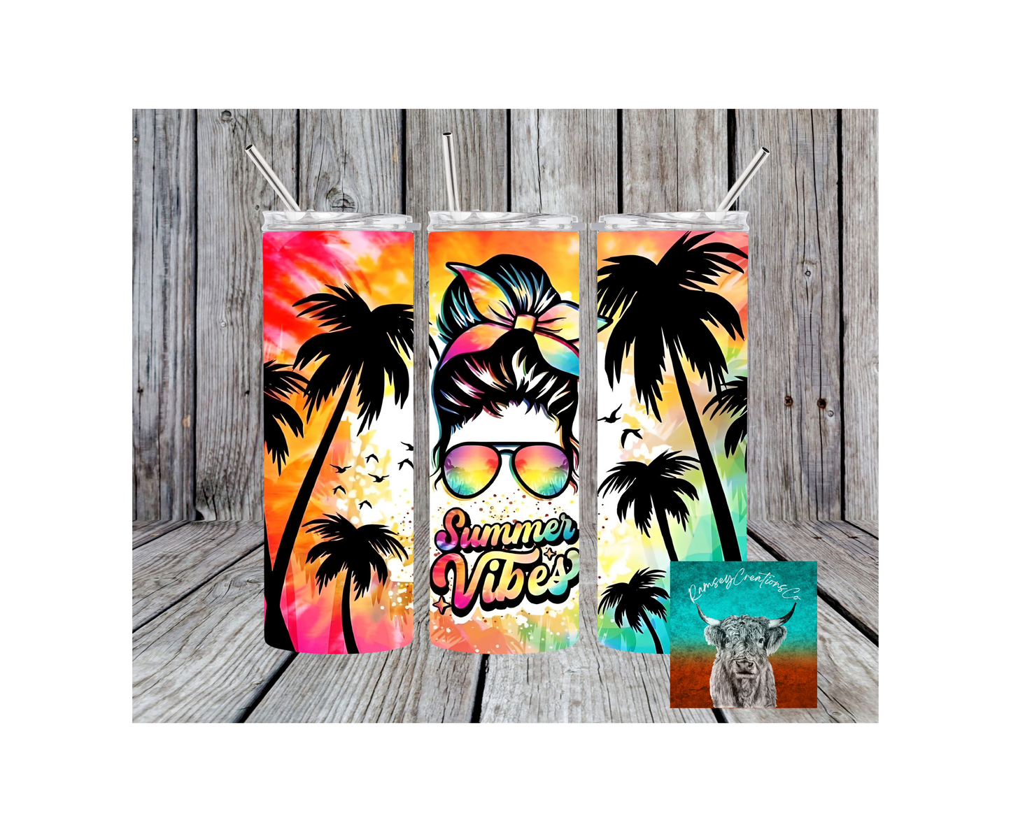 Summer Vibes Tumbler