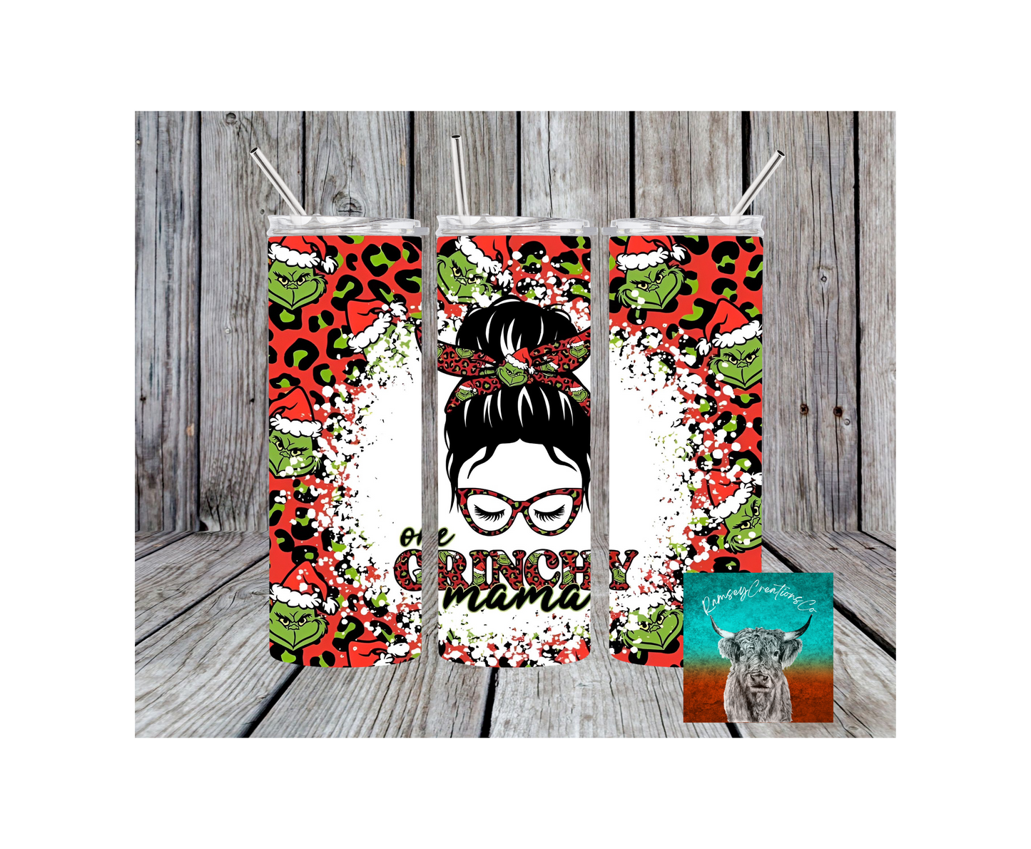 One Grinchy Mama Tumbler