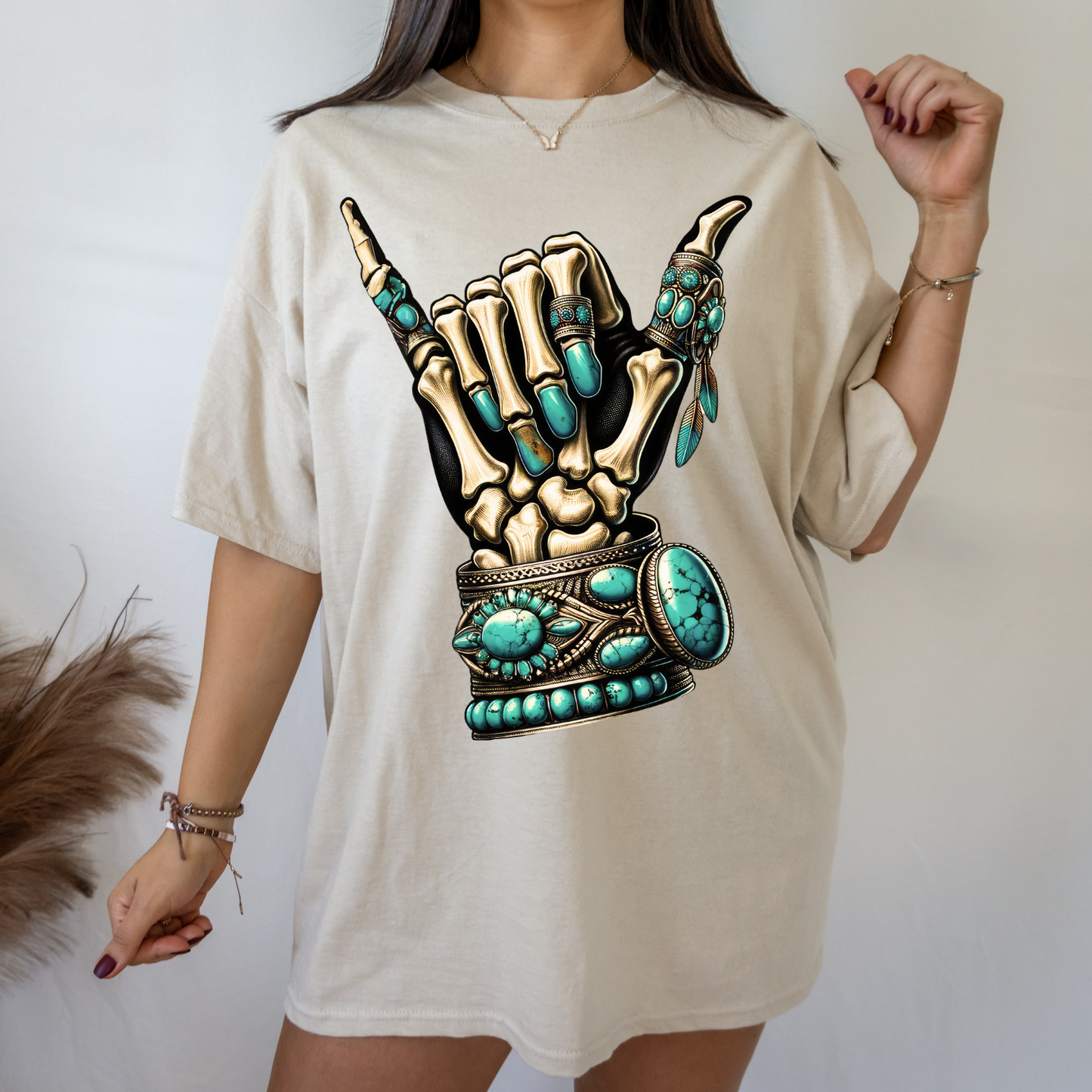 Turquoise Hand