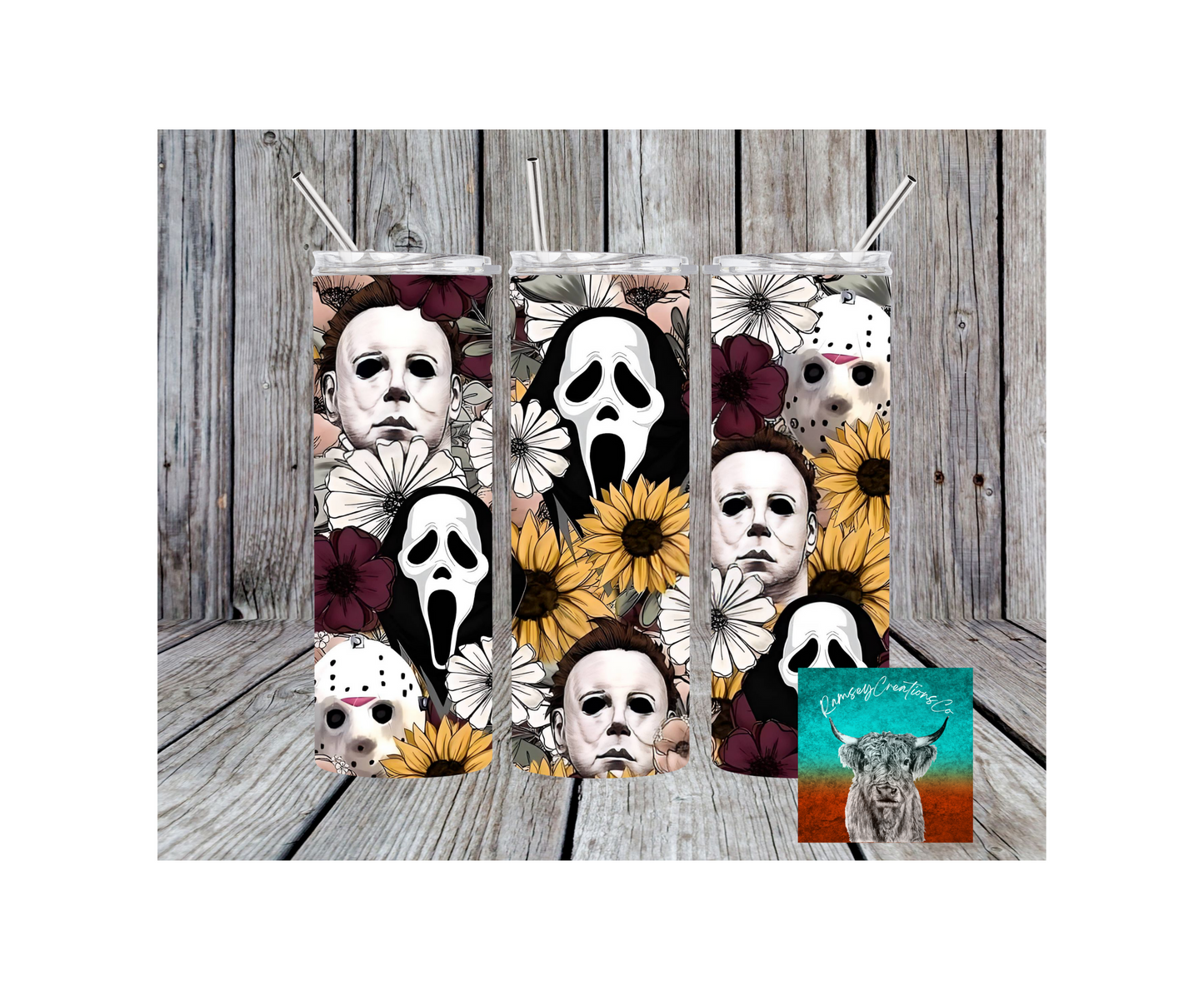 Serial Killer Halloween Tumbler