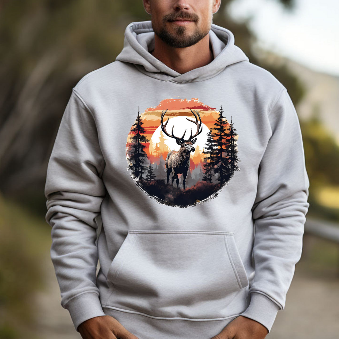Sunset Buck Hoodie