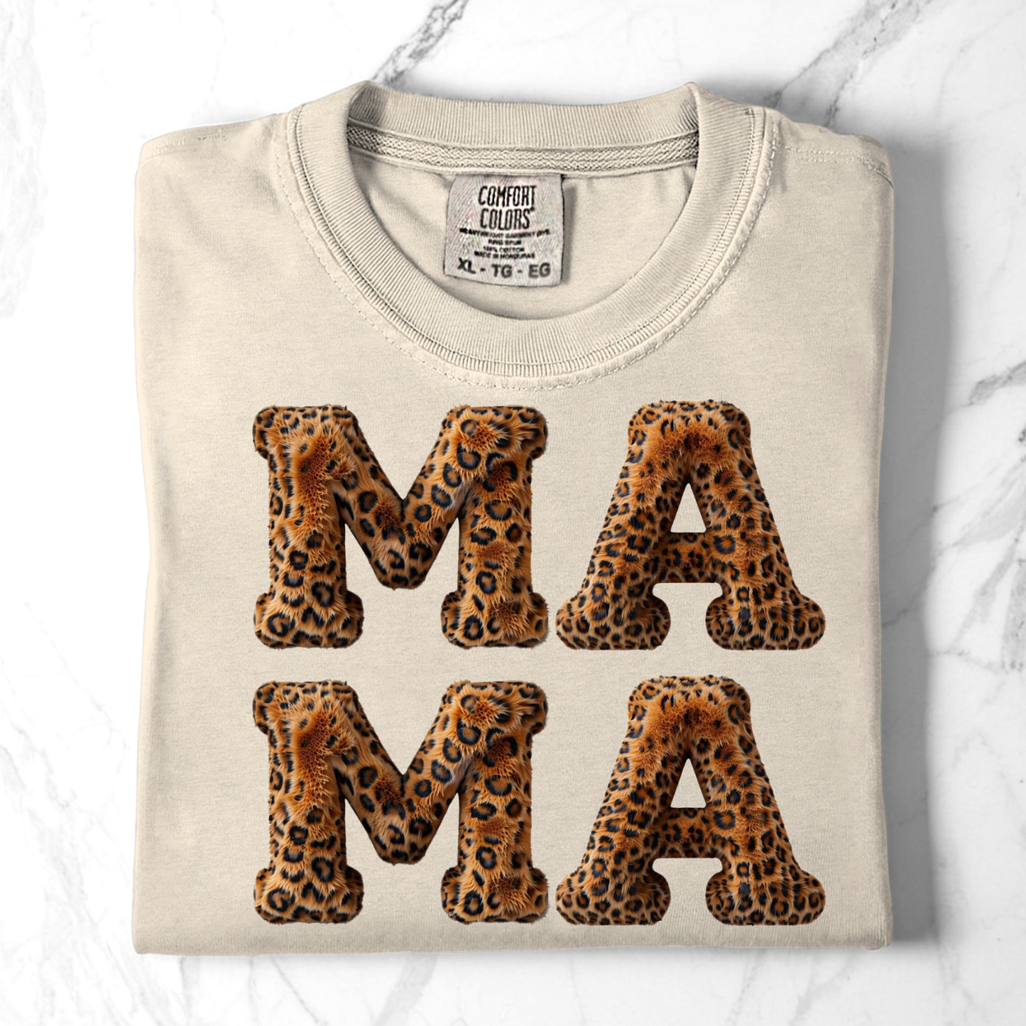 Fuzzy Cheetah Mama