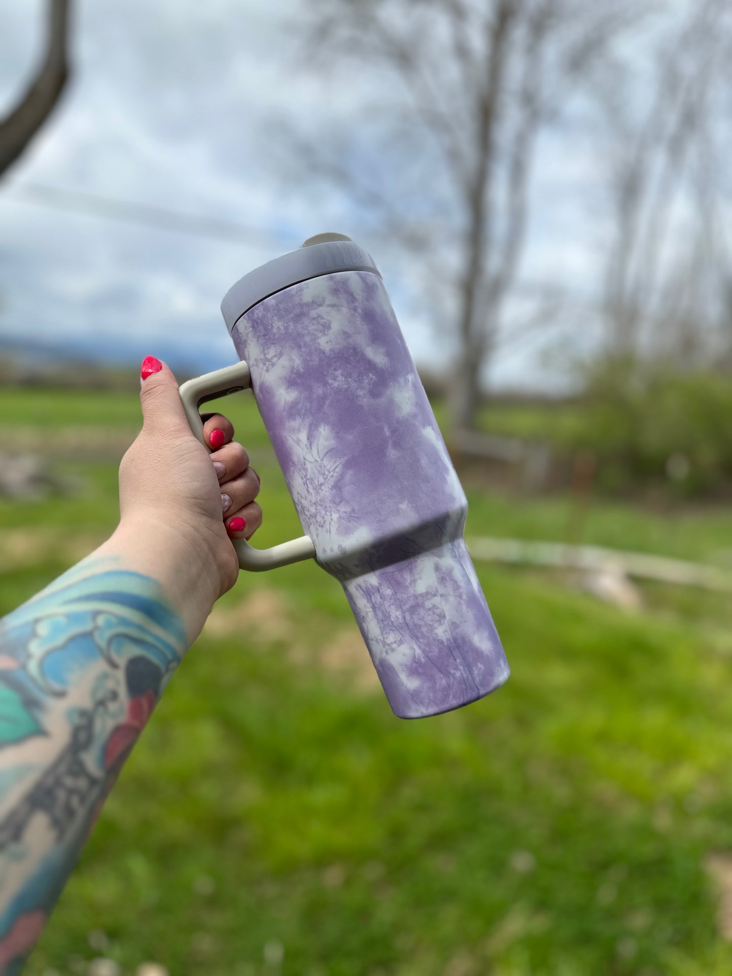Tye Dye 40 Oz Insulated Tumbler