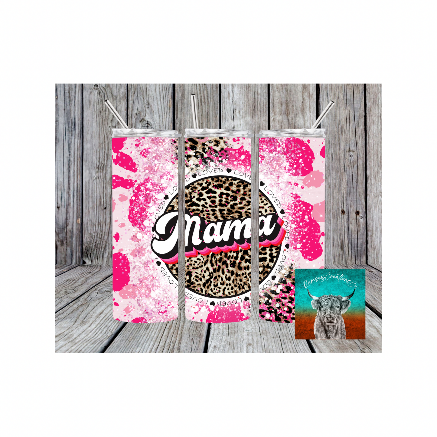 VDAY Mama Tumbler