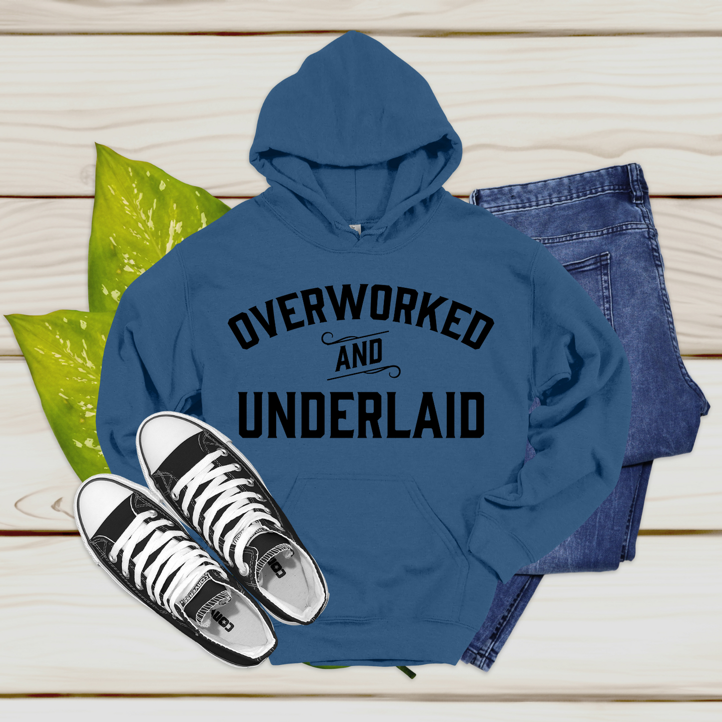 Over worked and Underlaid