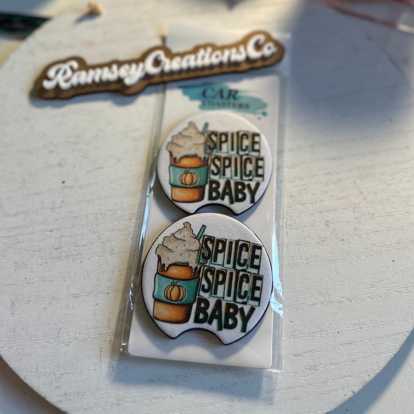 Spice Spice Baby Car Coasters