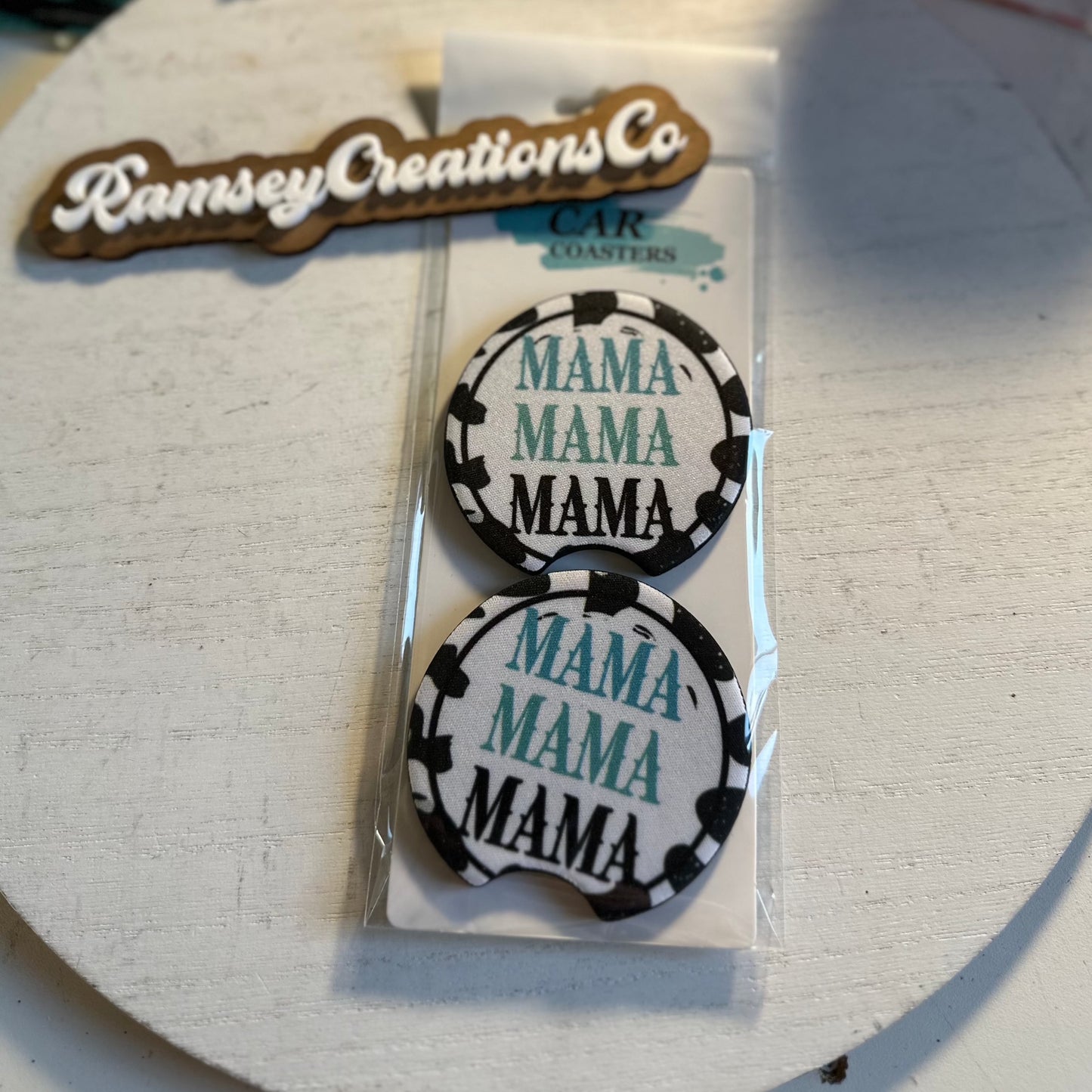 Mama Mama Mama Car Coasters