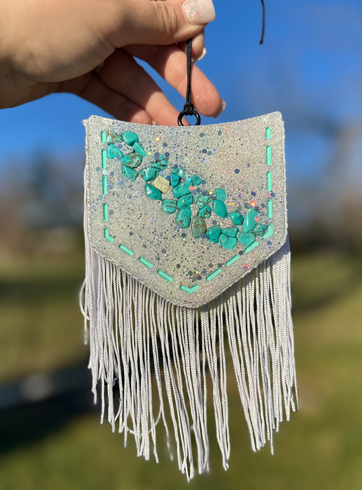 Teal Wrangler Pocket Freshie