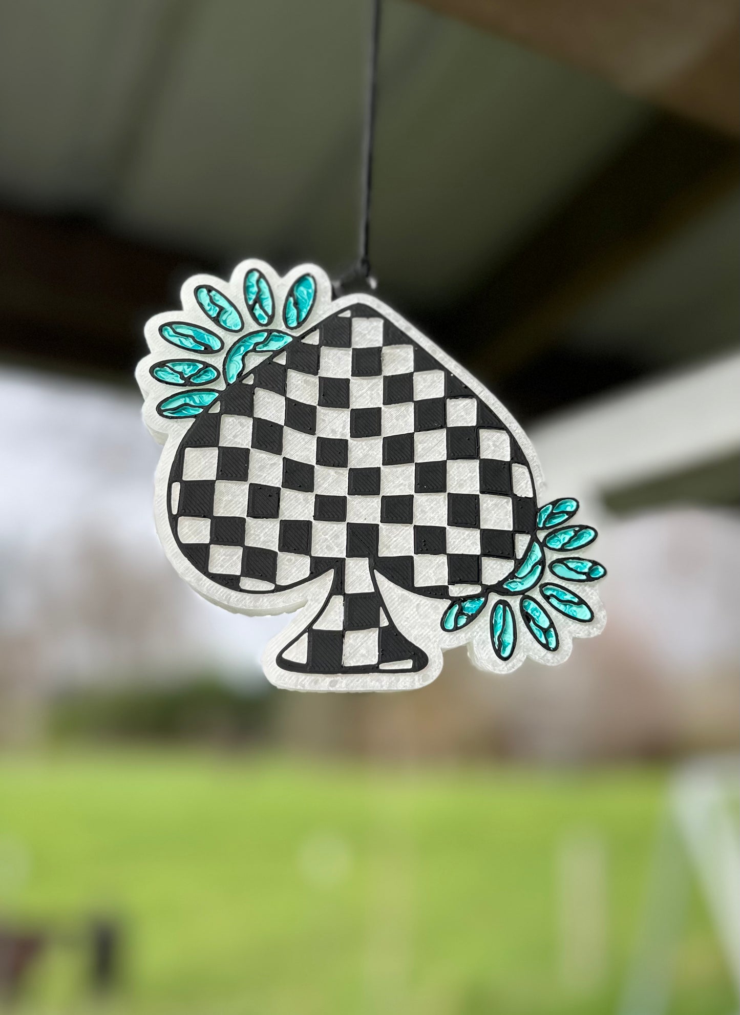 Checkered Spade Freshie