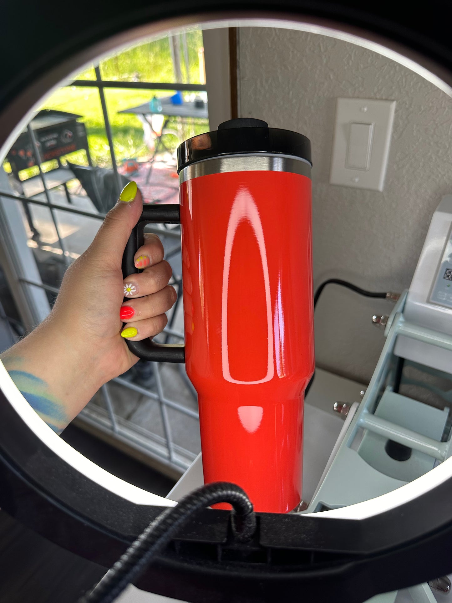 Neon Colored 40 Oz Insulated Tumbler