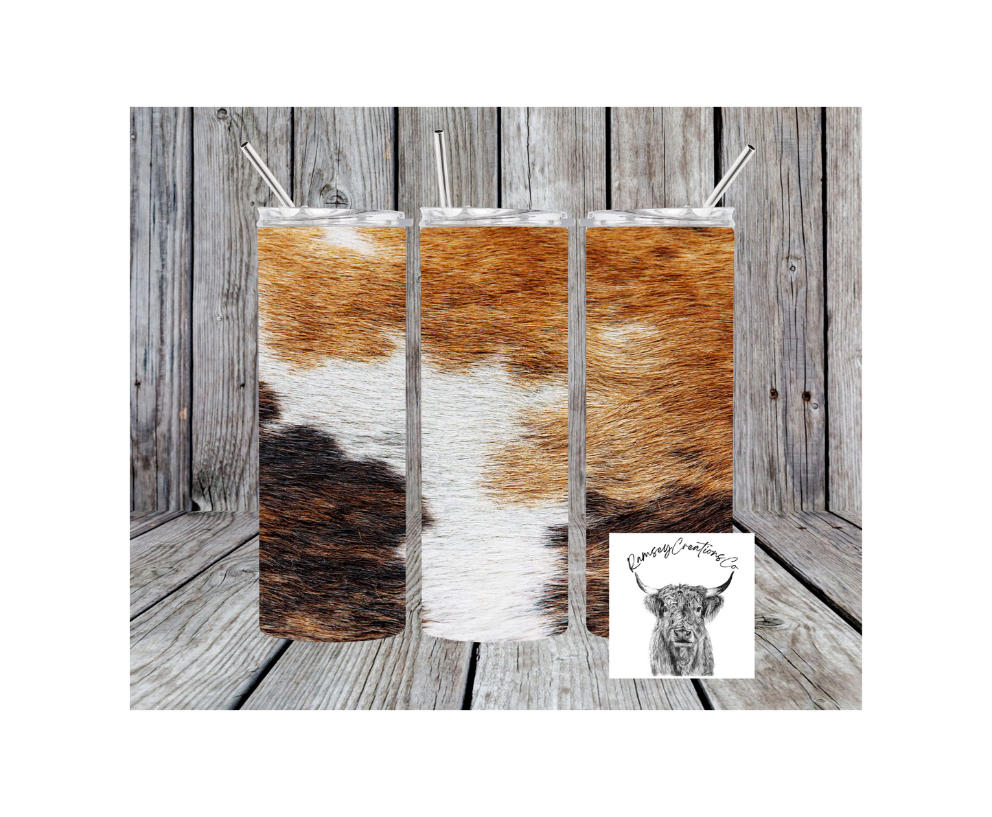 Cowhide Tumbler