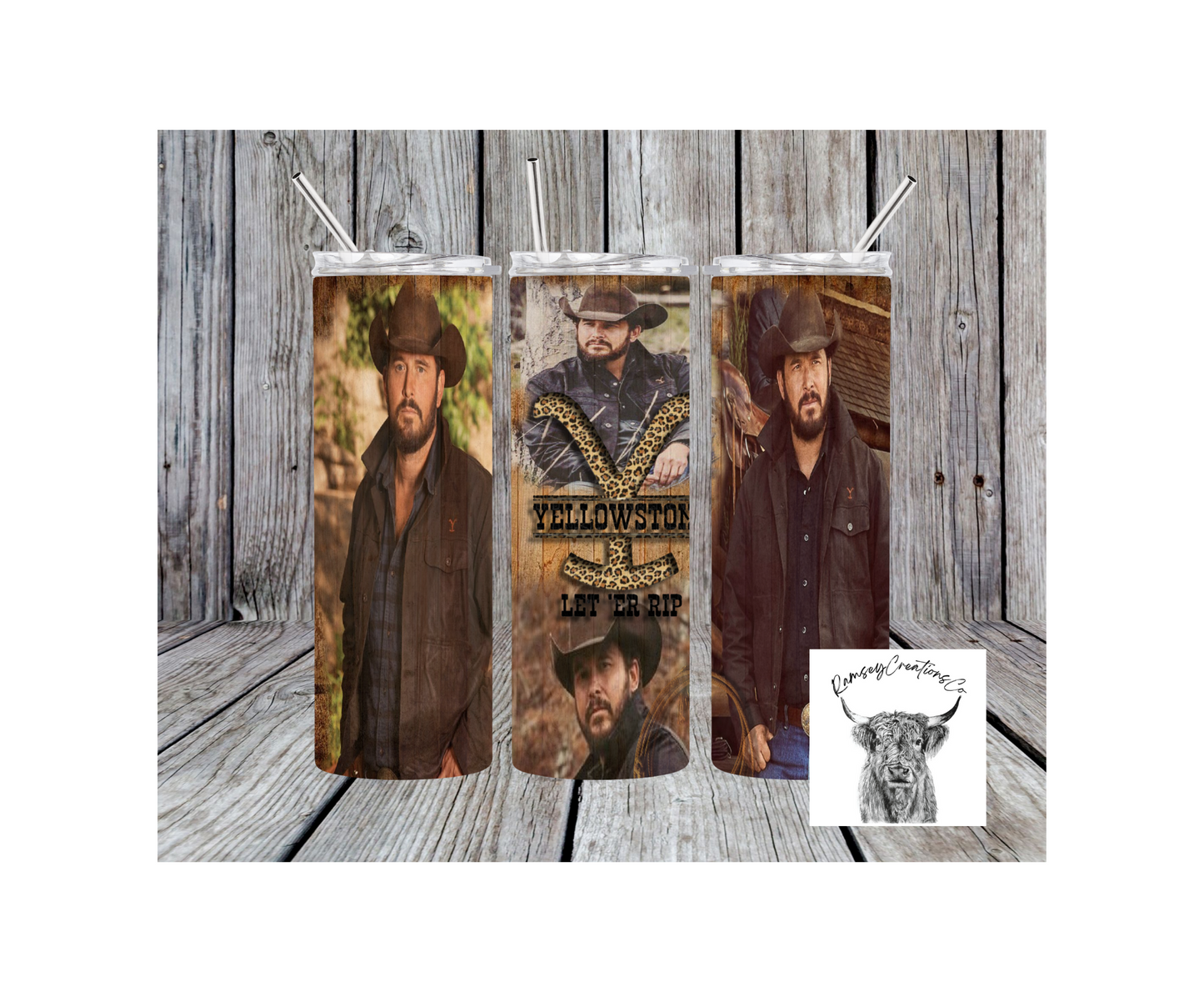 Sexy Cowboy Tumbler