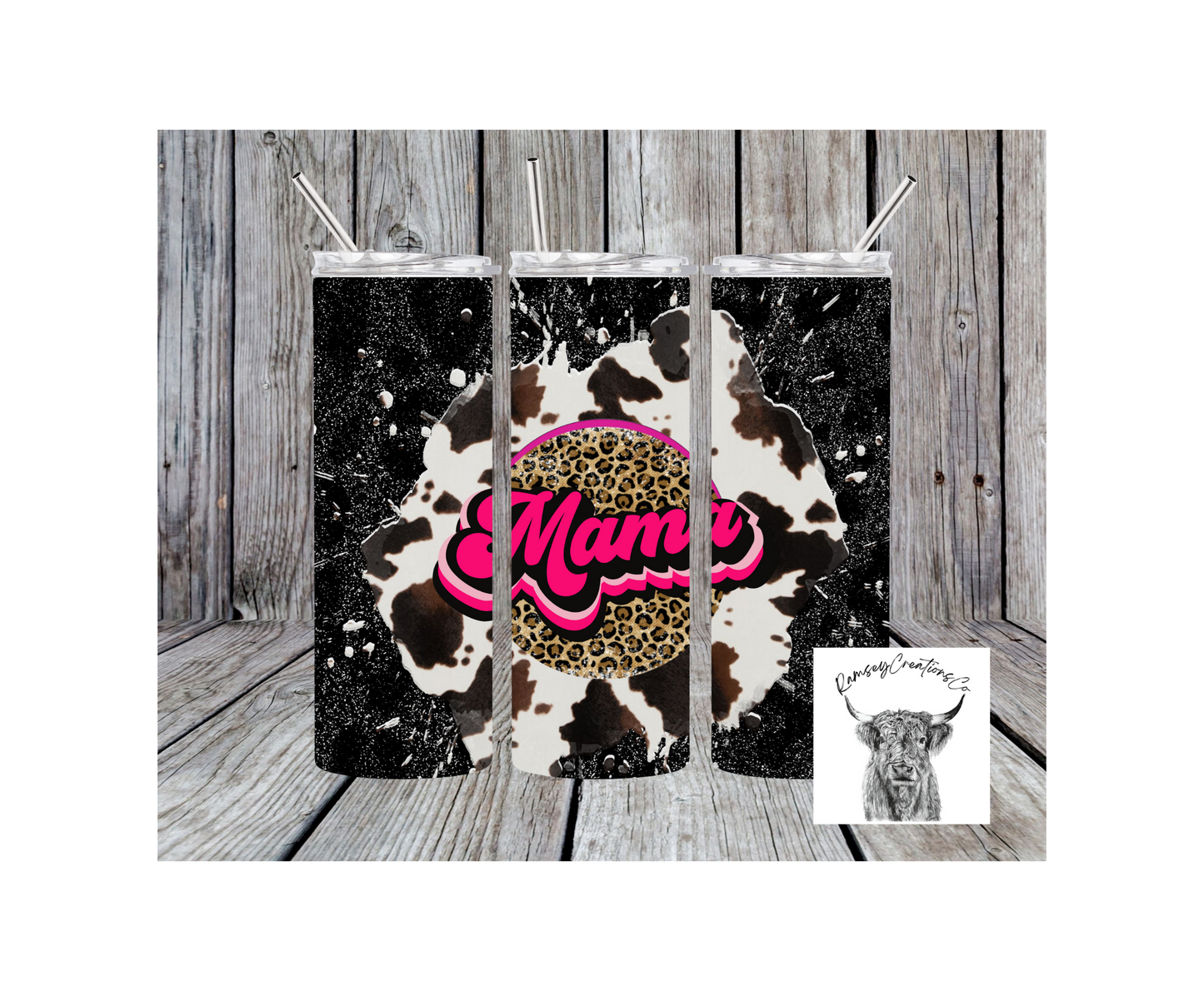 Mama Retro Tumbler