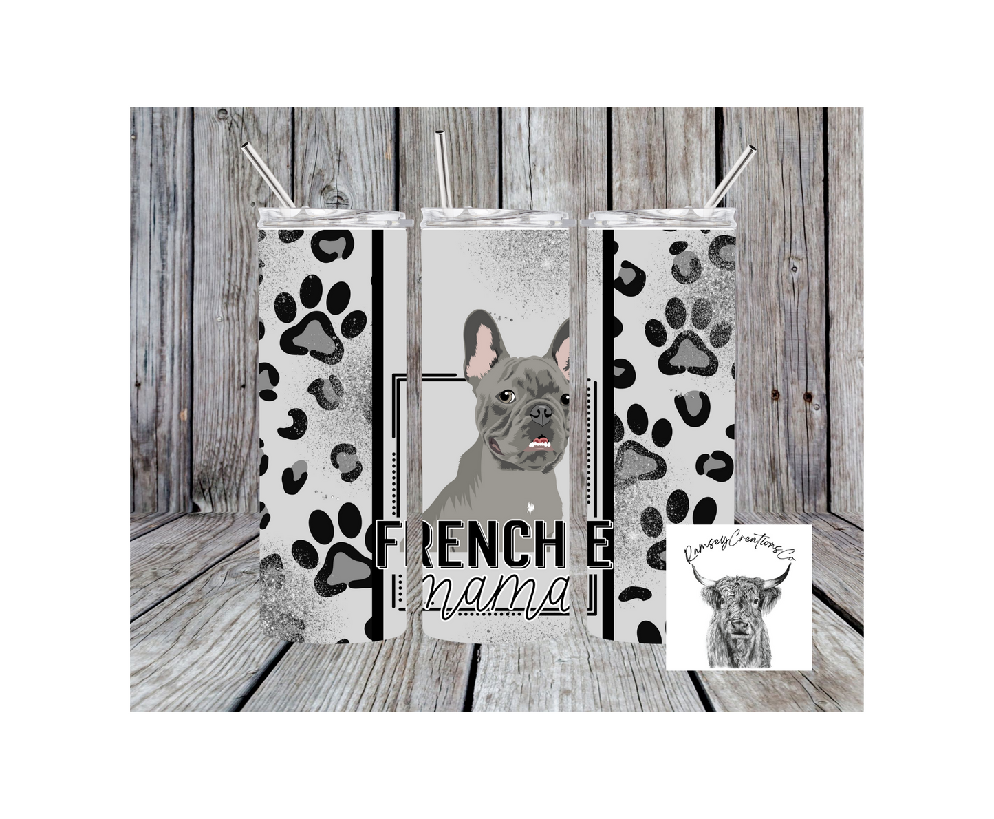 Frenchie Mama Tumbler
