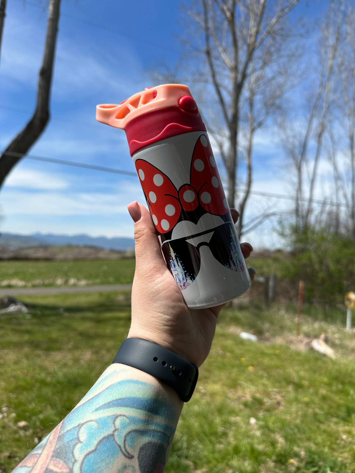 Kids Flip Lid Water Bottle