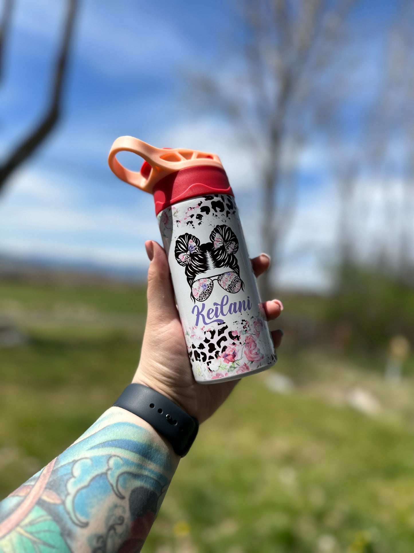 Kids Flip Lid Water Bottle