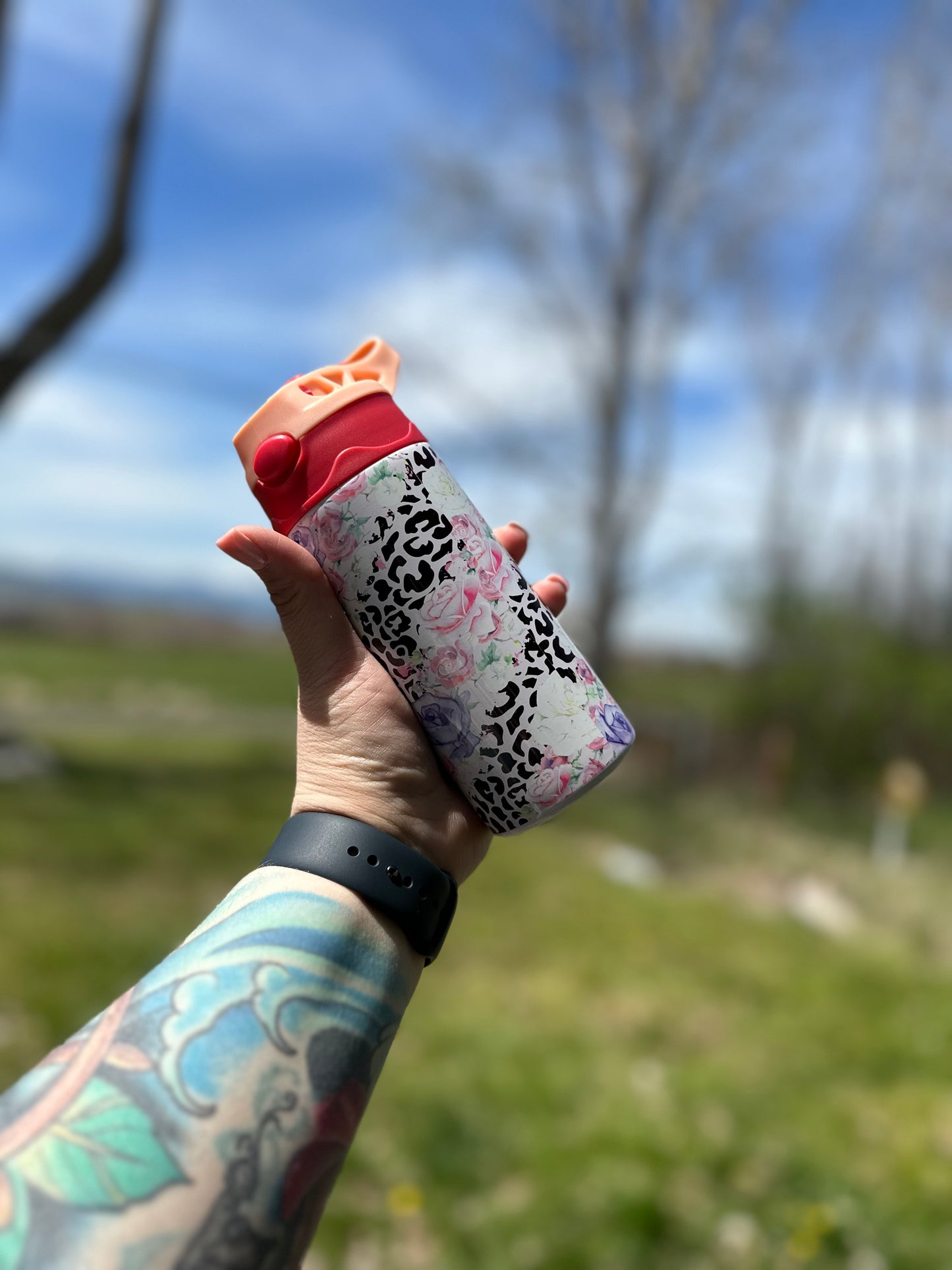 Kids Flip Lid Water Bottle