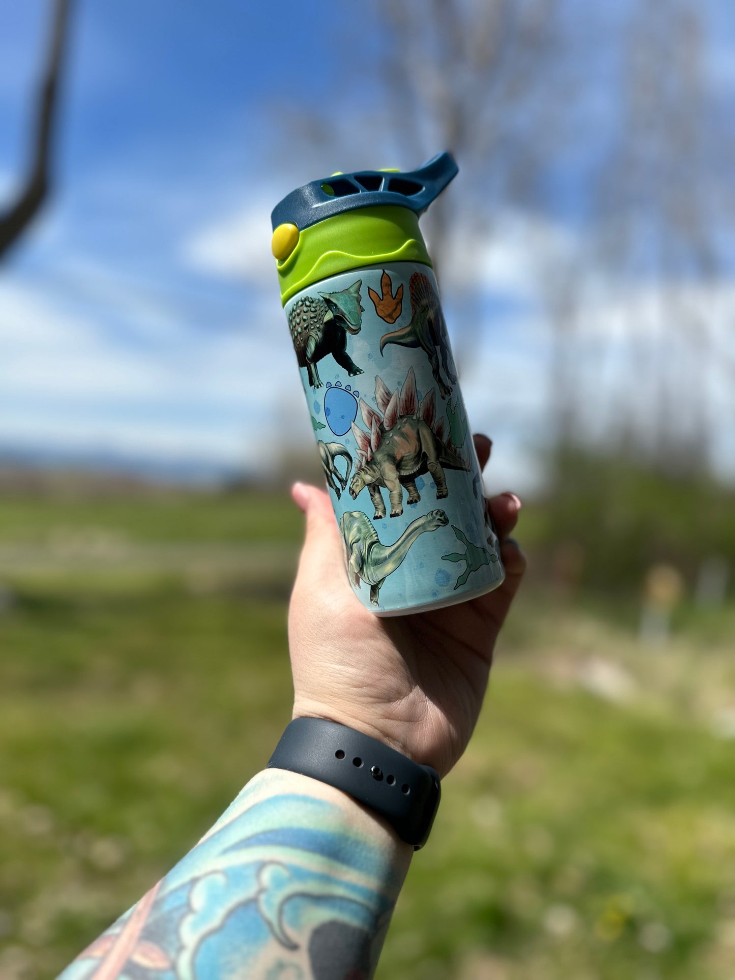 Kids Flip Lid Water Bottle