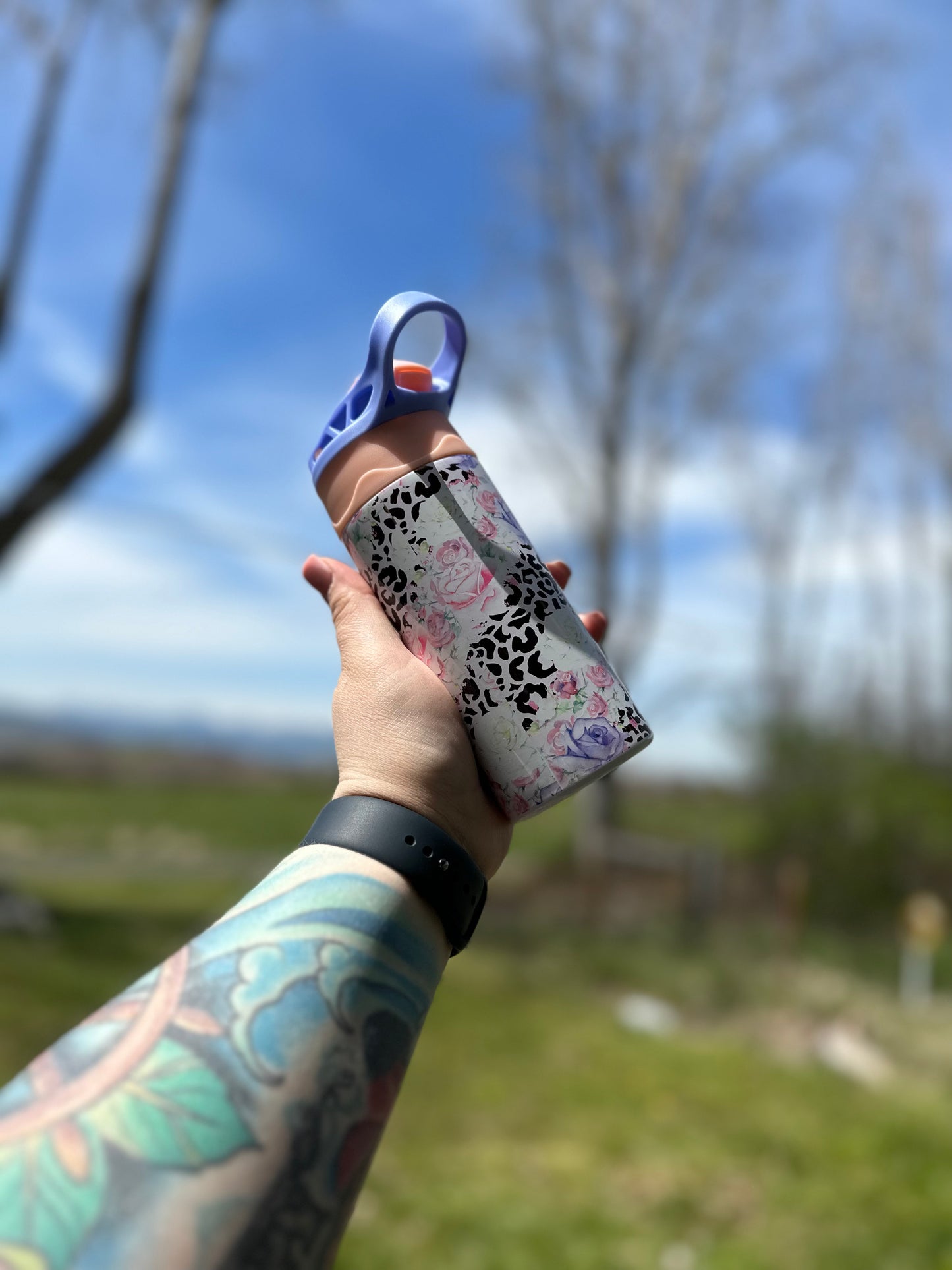 Kids Flip Lid Water Bottle