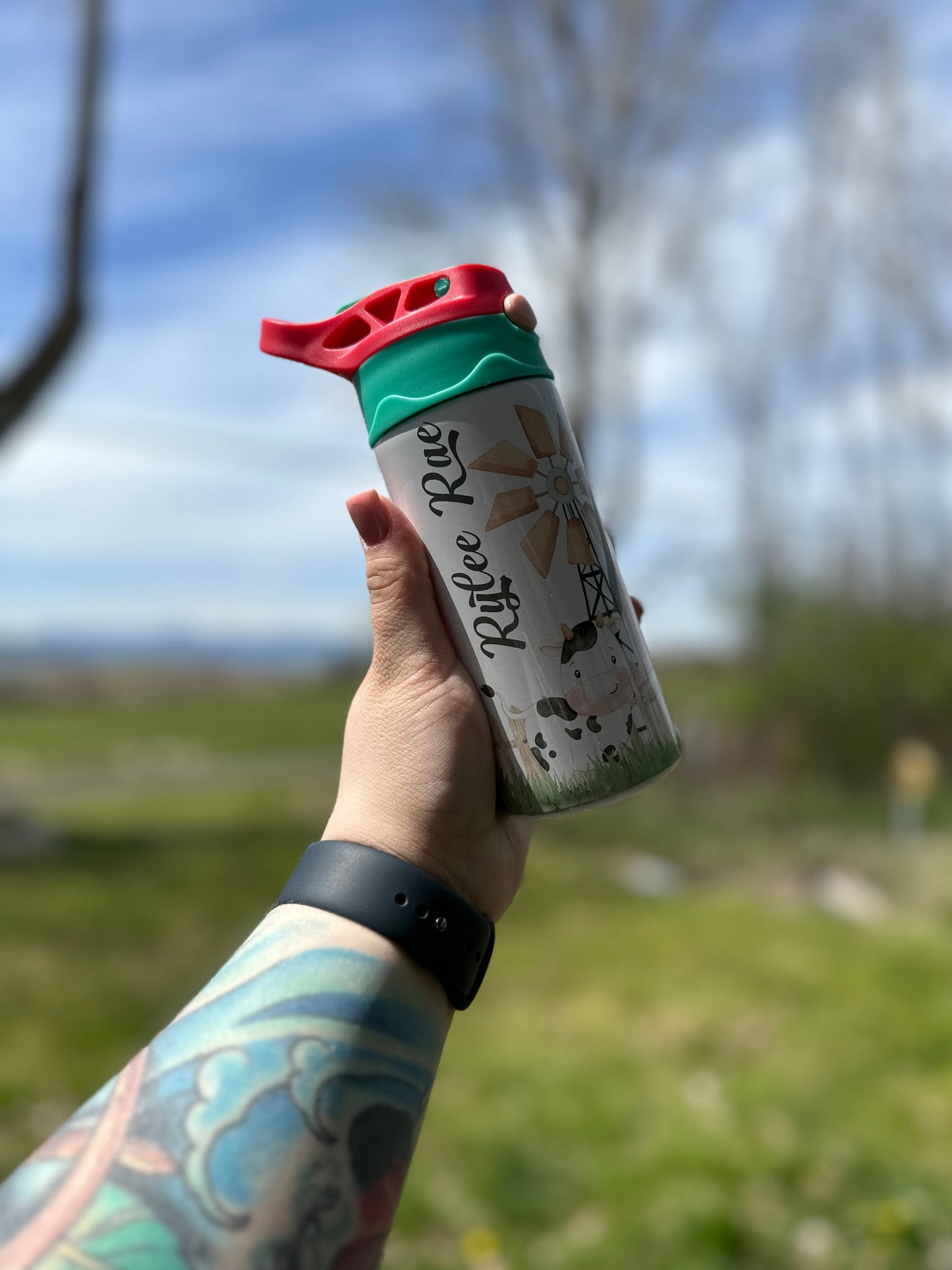 Kids Flip Lid Water Bottle