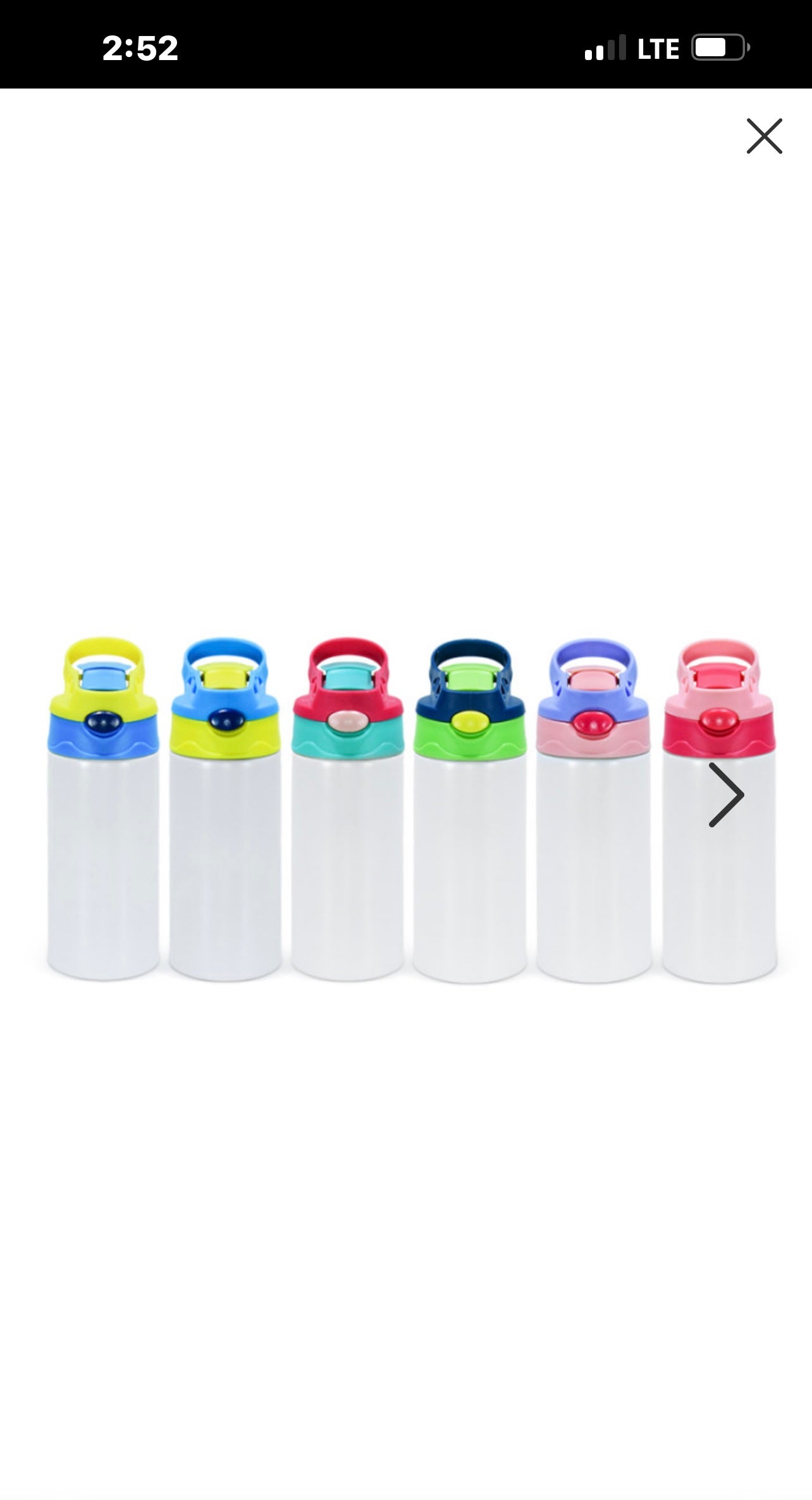 Kids Flip Lid Water Bottle