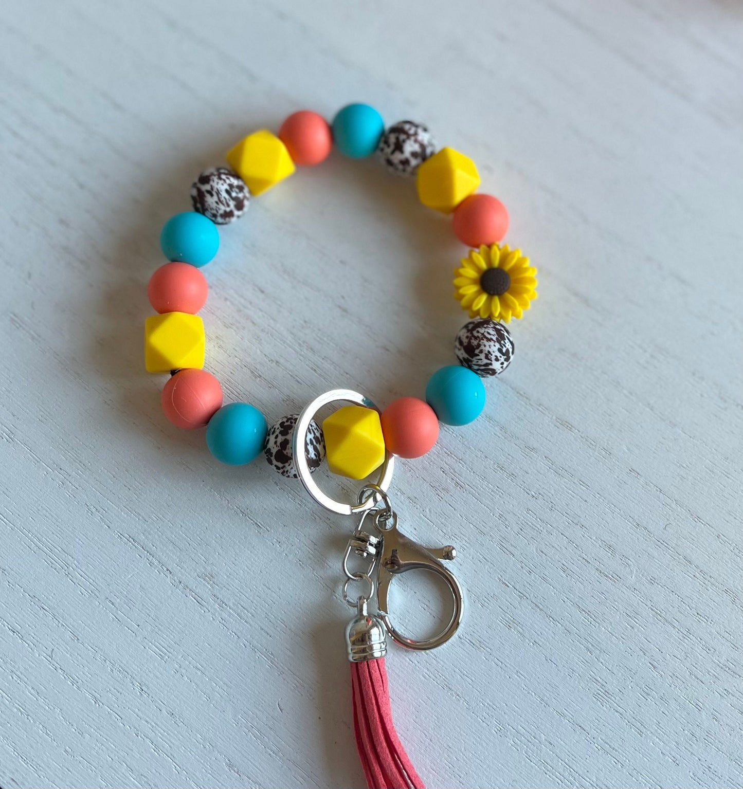 Cow Colorful Wristlet