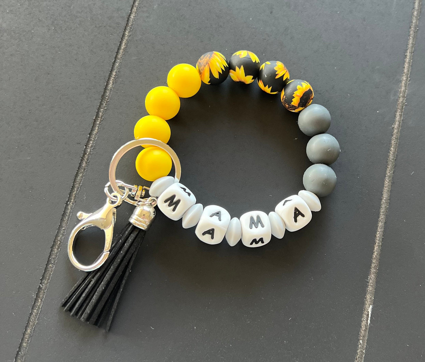 Sunflower Mama Wristlet