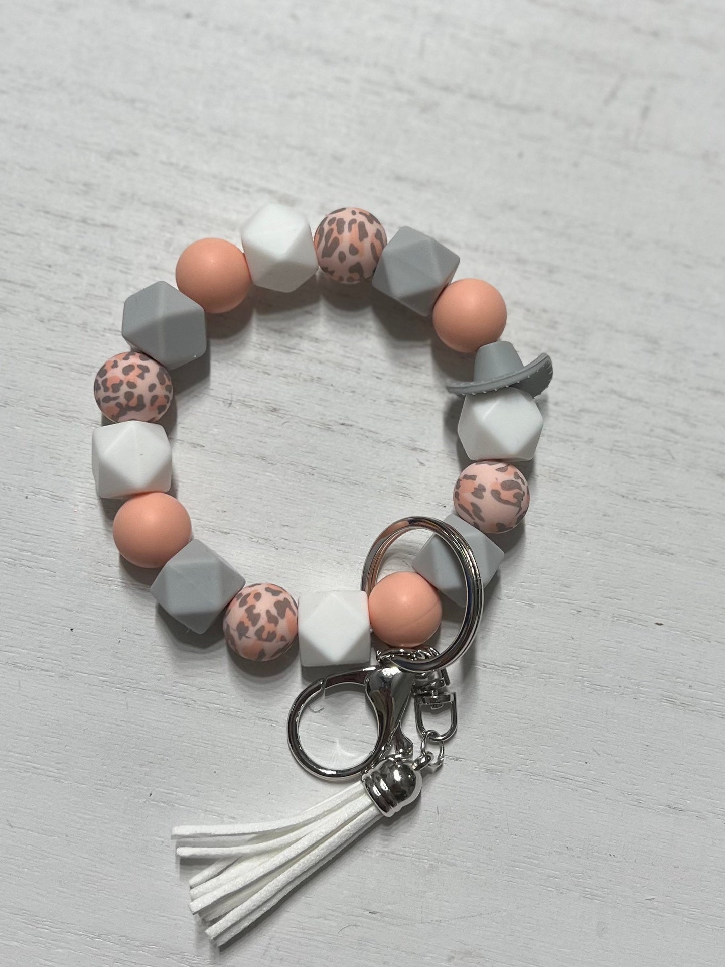 Pink Cheetah Wristlet