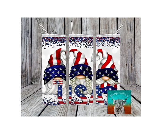 USA Gnomes Tumbler