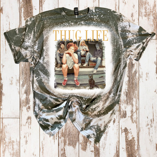 Thug Life Bleached Tee