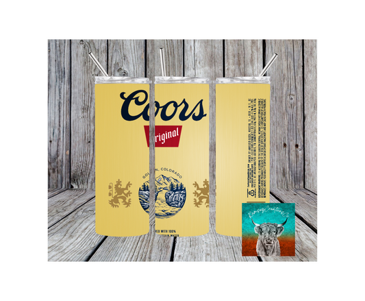 Coors Orginal Tumbler