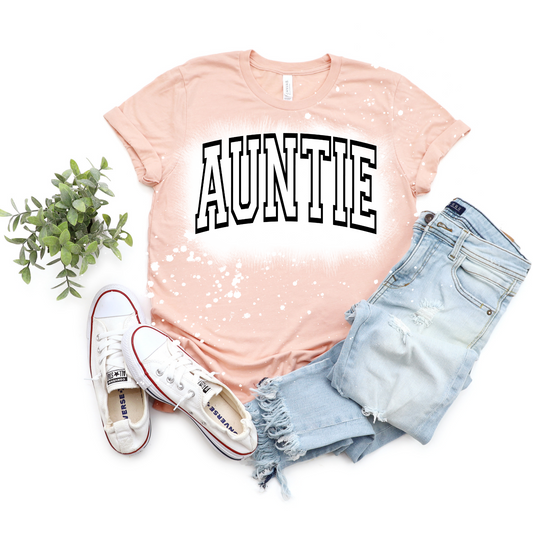 Auntie Bleached Tee