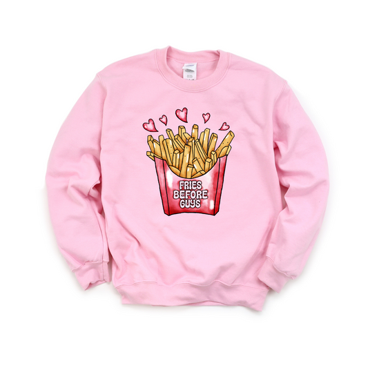 Fries Before Guys Crewneck