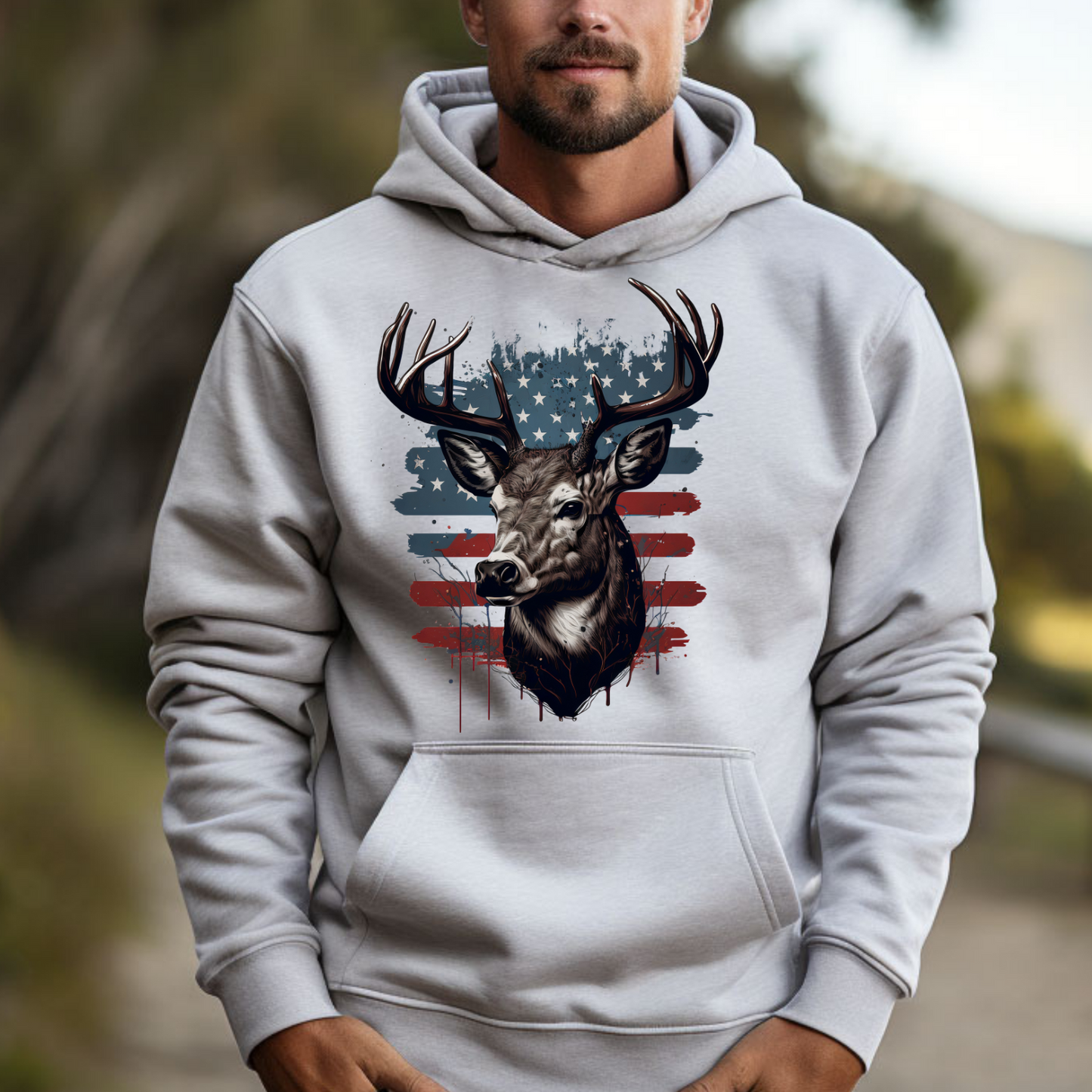 American Deer Hoodie