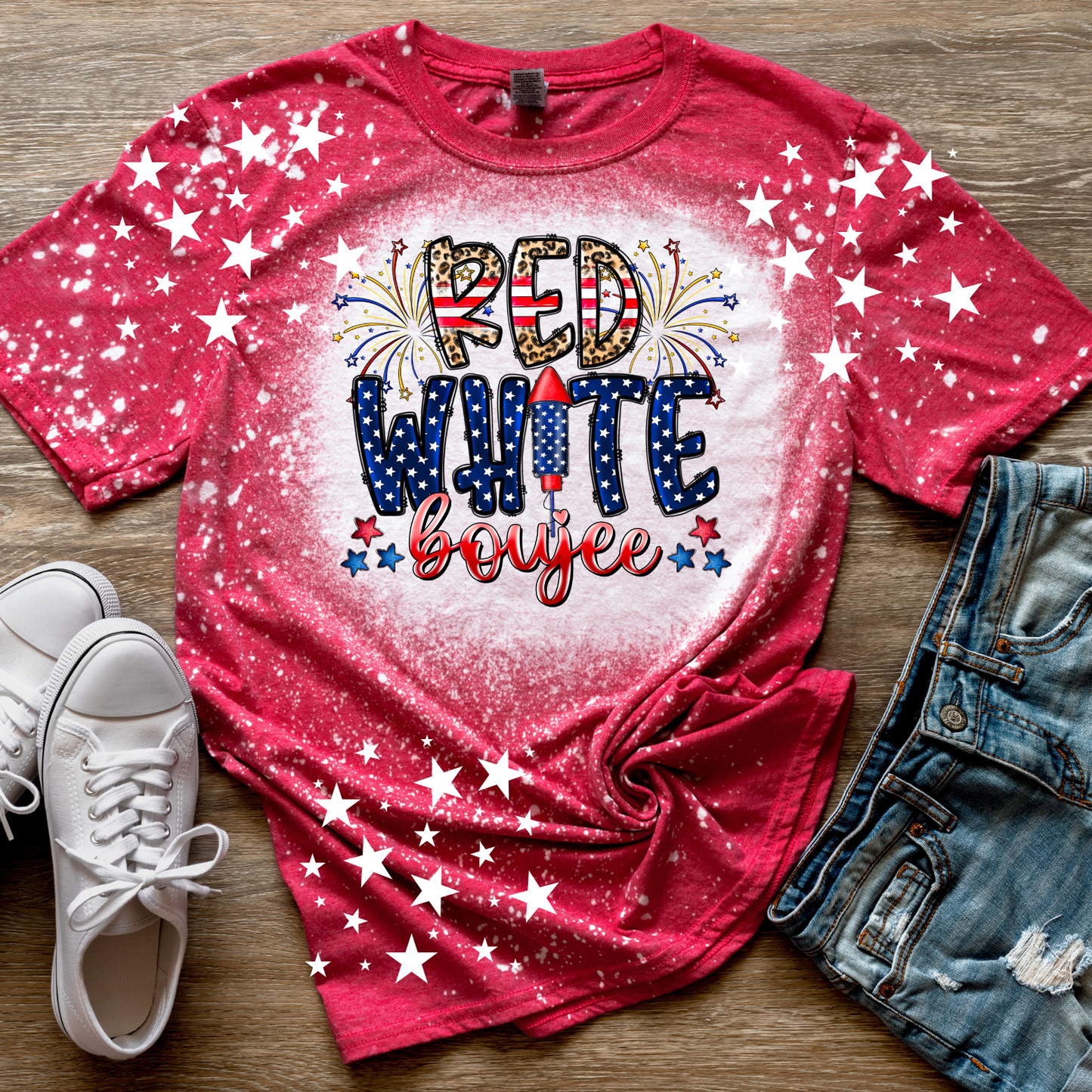 Red White Boujee