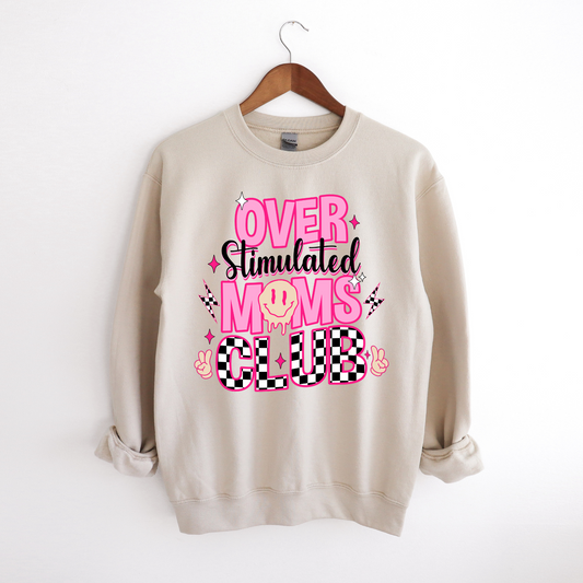 Over Stimulated Moms Club Crewneck