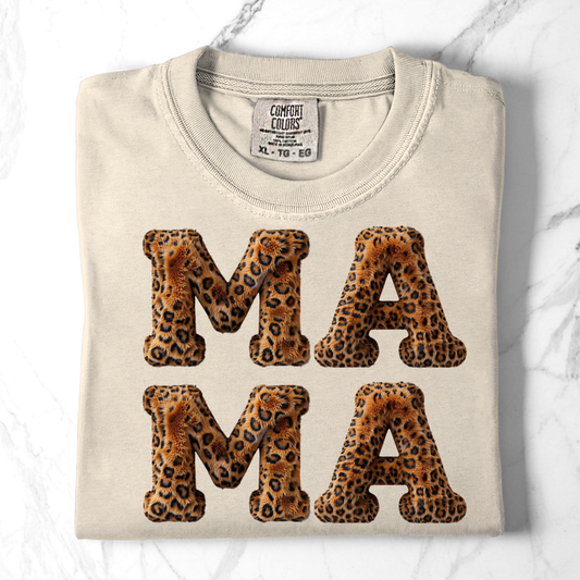 Fuzzy Cheetah Mama