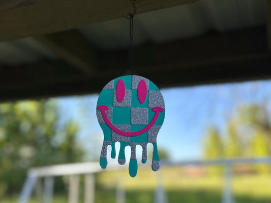 Cotton Candy Smiley Freshie