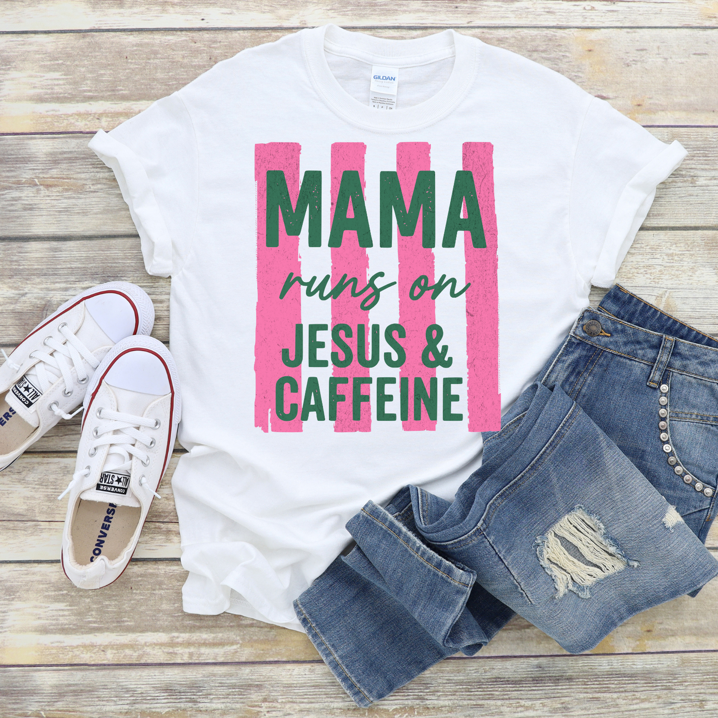 Mama Runs On Jesus & Caffeine