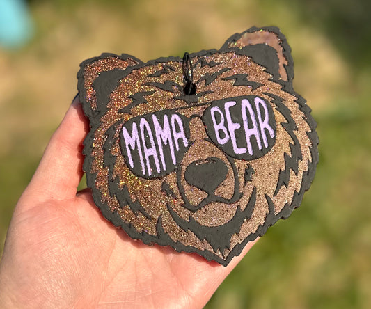 Purple Mama Bear Freshie