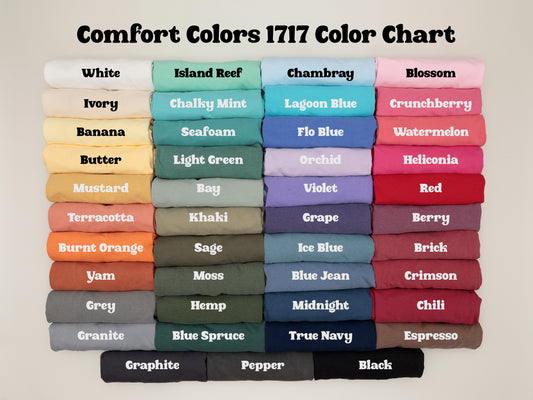 Comfort Color Live Claim Sale